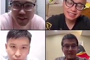 多伦多猛龙队前锋斯科蒂·巴恩斯现身球场，观看球赛...